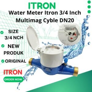 Water Meter Itron 3/4 inch