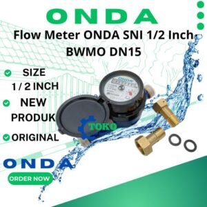 Flow Meter ONDA SNI 1/2 Inch BWMO DN15