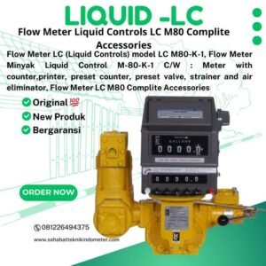Flow Meter Liquid Controls LC M80 Complite Accessories