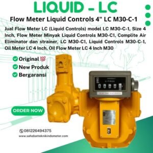 Flow Meter Liquid Controls 4″ LC M30-C-1