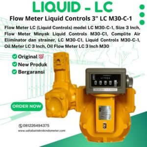Flow Meter Liquid Controls 3″ LC M30-C-1
