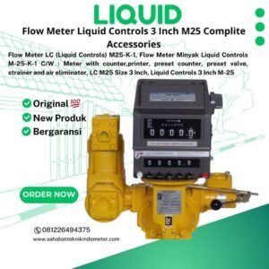 Flow Meter Liquid Controls 3 Inch M25 Complite Accessories