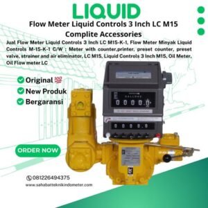 Flow Meter Liquid Controls 3 Inch LC M15 Complite Accessories