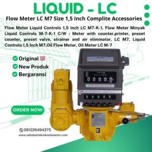 Flow Meter LC M7 Size 1,5 Inch Complite Accessories