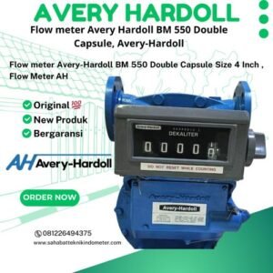 Flow meter Avery Hardoll BM 550 Double Capsule, Avery-Hardoll