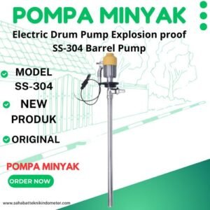 Electric Drum Pump Explosion proof SS-304 Barrel Pump