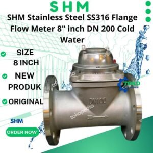 SHM Water Meter Stainless Steel 8 Inch DN200