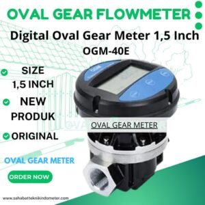 Digital Oval Gear Meter 1,5 Inch OGM-40E