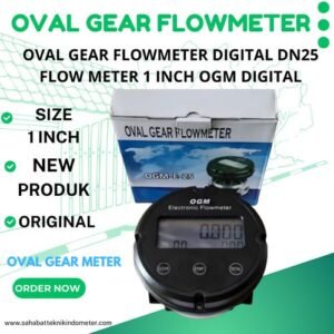 Digital Oval Gear Meter 1 Inch OGM-25E