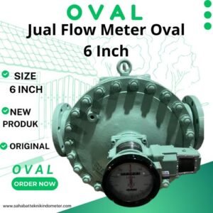 Flow Meter Oval Sizes : 6 Inch (150 mm) Model : 504-111-B117 (Reset) Include Kalibrasi