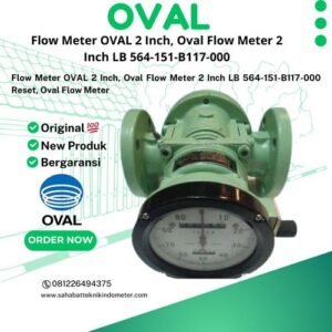 Flow Meter OVAL 2 Inch, Oval Flow Meter 2 Inch LB 564-151-B117-000