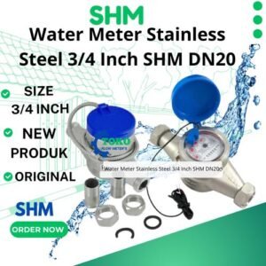 Water Meter Stainless Steel 3/4 Inch SHM DN20