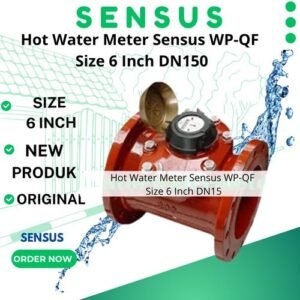 Hot Water Meter Sensus WP-QF Size 6 Inch DN150