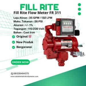 FFill Rite Flow Meter FR 311 - Fill Rite Flow Meter 35