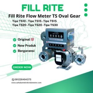 Flow Meter Fill Rite TS Oval Gear /Tipe TS10/Tipe TS15/Tipe TS20/Tipe TS30