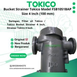 Bucket Strainer Tokico Model FSB1051BAP Size 4 Inch (100 mm)