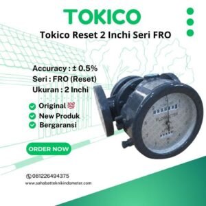 2" INCH FLOWMETER TOKICO RESET FRO0541 04X DN50