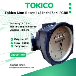Tokico Non Reset 1/2 Inchi Seri FGBB DN15 FGBB423BAL-02X