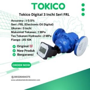Tokico Digital 3 Inchi Seri FRL