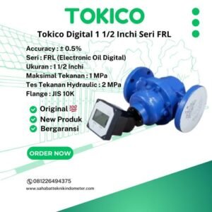 Tokico Digital 1 1/2 Inchi Seri FRL
