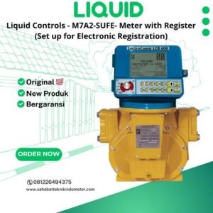 Liquid Controls - M7A2-SUFE- Meter with Register (Set up for Electronic Registration)
