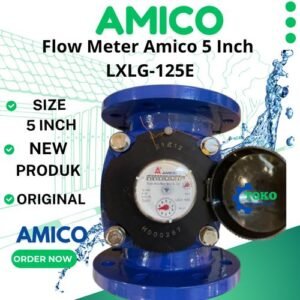 Flow Meter Amico 5 Inch LXLG-125E