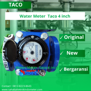 Water Meter Taco size 4 inch