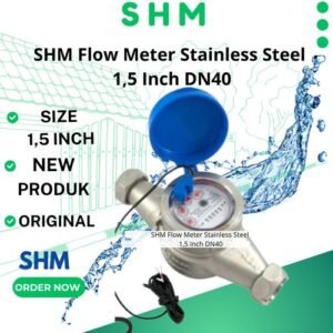 SHM Flow Meter Stainless Steel 1,5 Inch DN40