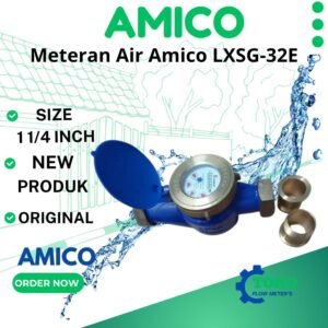 Meteran Air Amico LXSG-32E Ukuran 1 1/4 Inch