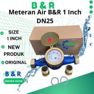 Meteran Air B&R 1 Inch DN25