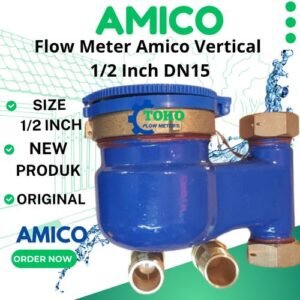 Flow Meter Amico Vertical 1/2 Inch DN15