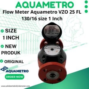 Flow Meter Aquametro VZO 25 FL 130/16 size 1 Inche