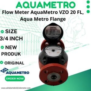 Flow Meter AquaMetro VZO 20 FL, Aqua Metro Flange