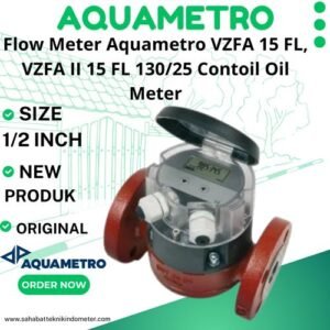 Flow Meter Aquametro VZFA 15 FL, VZFA II 15 FL 180/25 Contoil Oil Meter