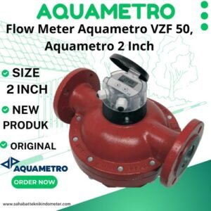 Flow Meter Aquametro VZF 50, Aquametro 2 Inch