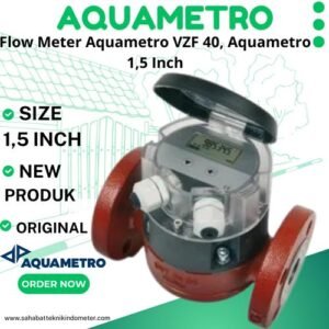 Flow Meter Aquametro VZF 40, Aquametro 1,5 Inch