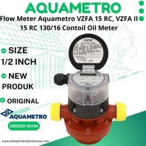 Flow Meter Aquametro VZFA 15 RC, VZFA II 15 RC 130/16 Contoil Oil Meter