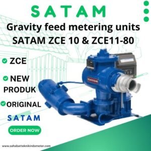 Gravity feed metering units SATAM ZCE 10 & ZCE11-80