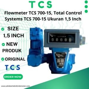Flowmeter TCS 700-15, Total Control Systems TCS 700-15 Ukuran 1,5 Inch