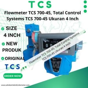 Flowmeter TCS 700-45, Total Control Systems TCS 700-45 Ukuran 4 Inch