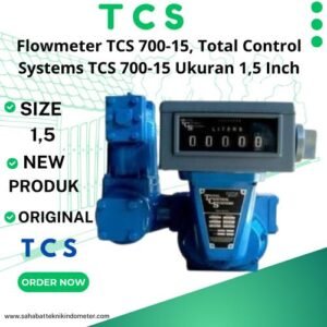Flowmeter TCS 700-15, Total Control Systems TCS 700-15 Ukuran 1,5 Inch