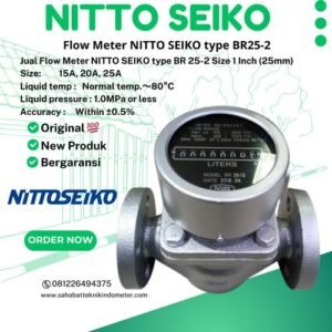 Flow Meter NITTO SEIKO type BR25-2