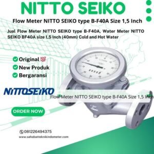 Flow Meter NITTO SEIKO type B-F40A Size 1,5 Inch