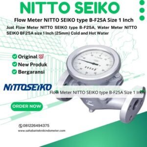 Flow Meter NITTO SEIKO type B-F25A Size 1 Inch