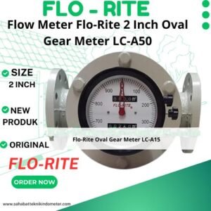 Flow Meter Flo-Rite 2 Inch Oval Gear Meter LC-A50