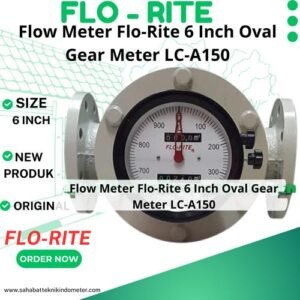 Flow Meter Flo-Rite 6 Inch Oval Gear Meter LC-A150