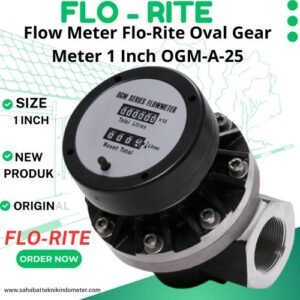 Flow Meter Flo-Rite Oval Gear Meter 1 Inch OGM-A-25