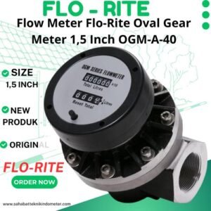 Flow Meter Flo-Rite Oval Gear Meter 1,5 Inch OGM-A-40