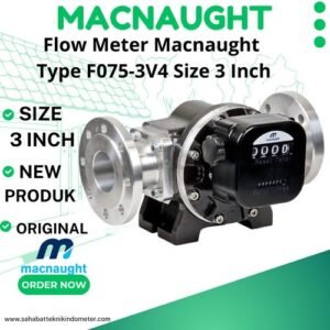 Flow Meter Macnaught Type F075-3V4 Size 3 Inch