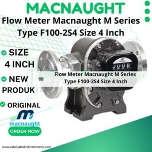 Flow Meter Macnaught M Series Type F100-2S4 Size 4 Inch